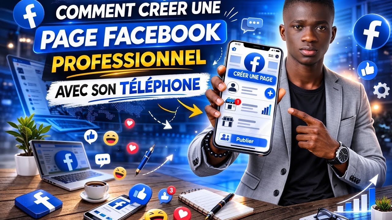 Comment créer une Page Facebook Professionnelle avec son téléphone (Guide Complet 2026)