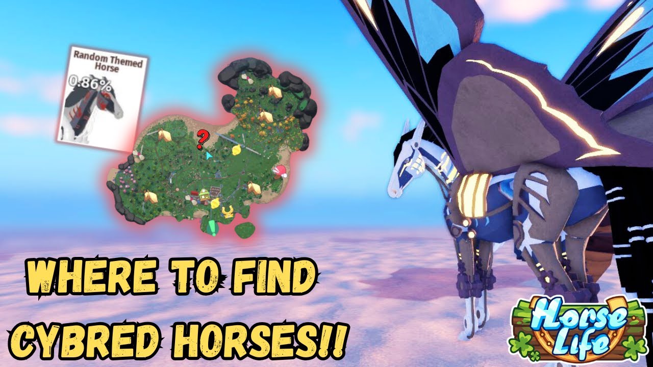 КАК ПОЛУЧИТЬ БОЛЬШЕ CYBRED! МЕСТОПОЛОЖЕНИЕ И ДРУГОЕ! Horse Life