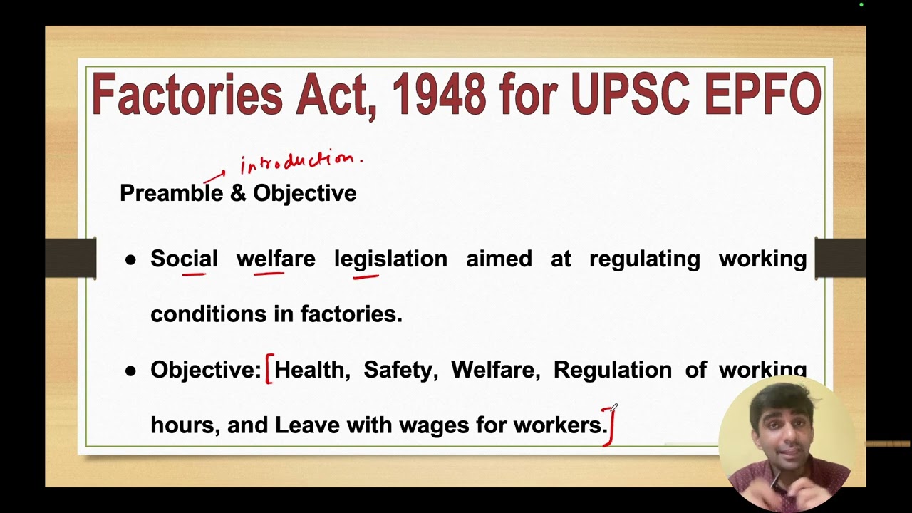 Factories Act 1948