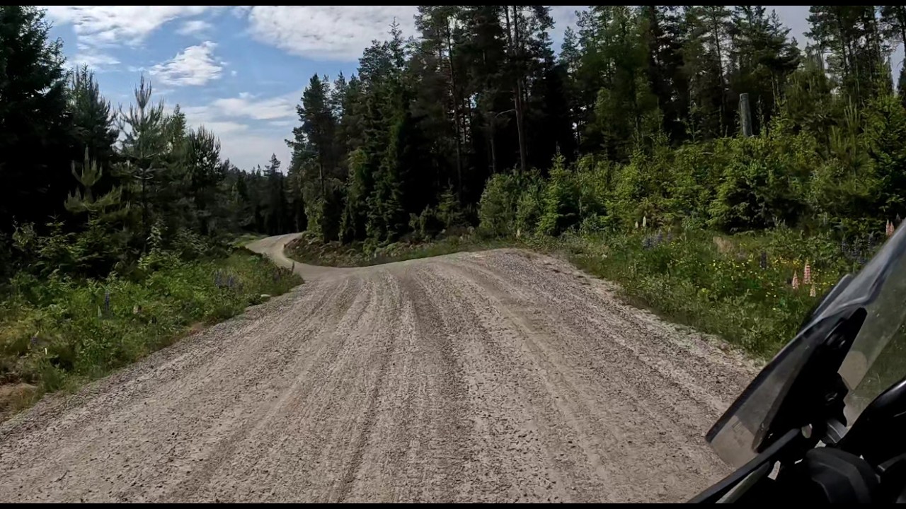 5a Schweden Motorradtour von Årjäng: Aslanda, Södra Ström nach Glava und zurück Unbefestigt Rundtour