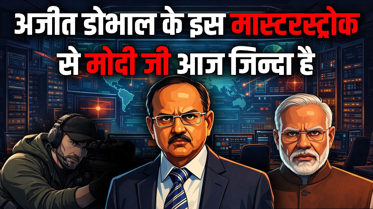 Ajit Doval ka Secret Operation: Modi Par Hamla Kaise Fail Hua? | 2D Animation |