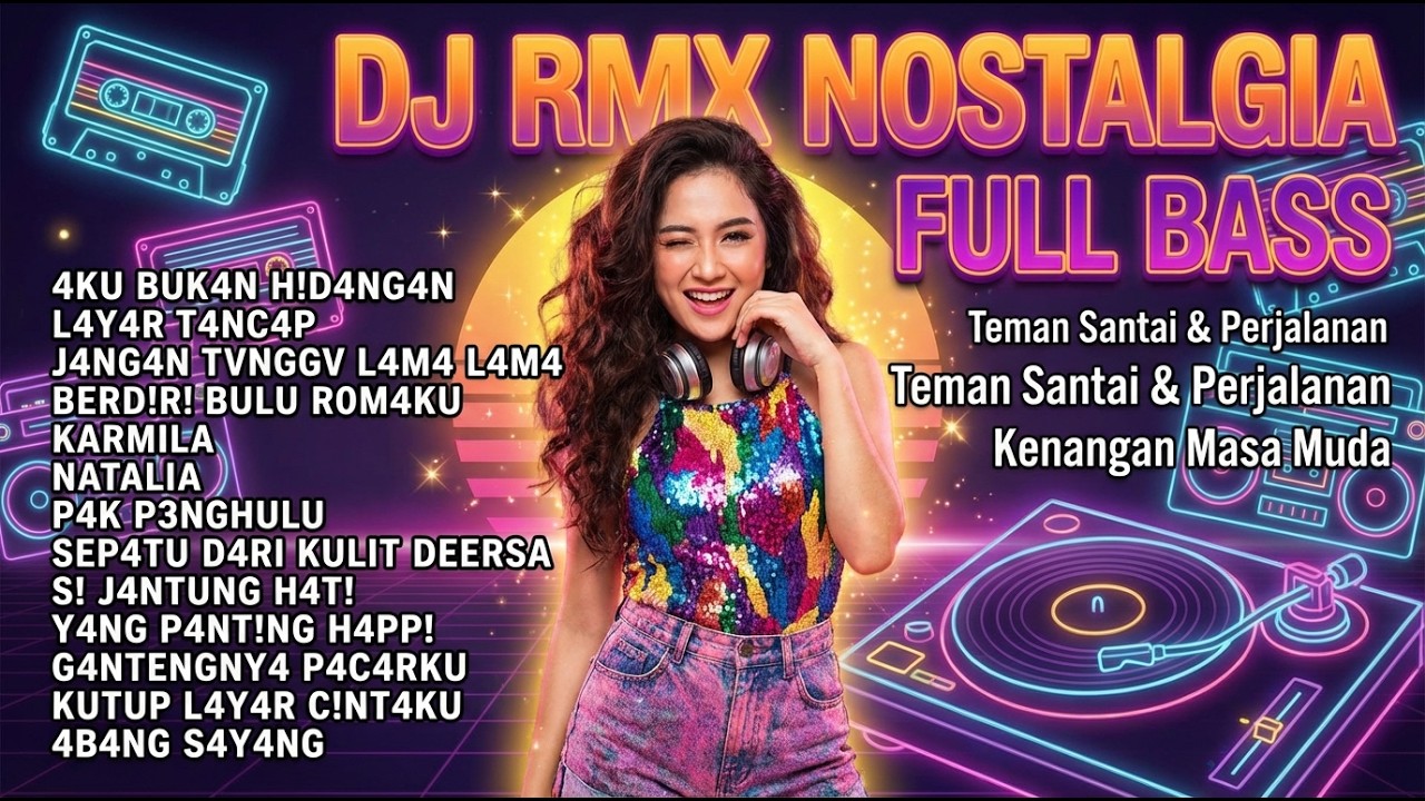 Aku Bukan Hidangan, Kututup Layar Cintaku | DJ remix lawas nostalgia full bass nonstop