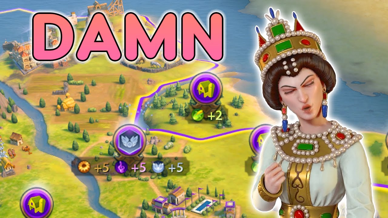 Theodora's Holy Sites a DAMN good - Civ 6 Theodora - Leader Pass