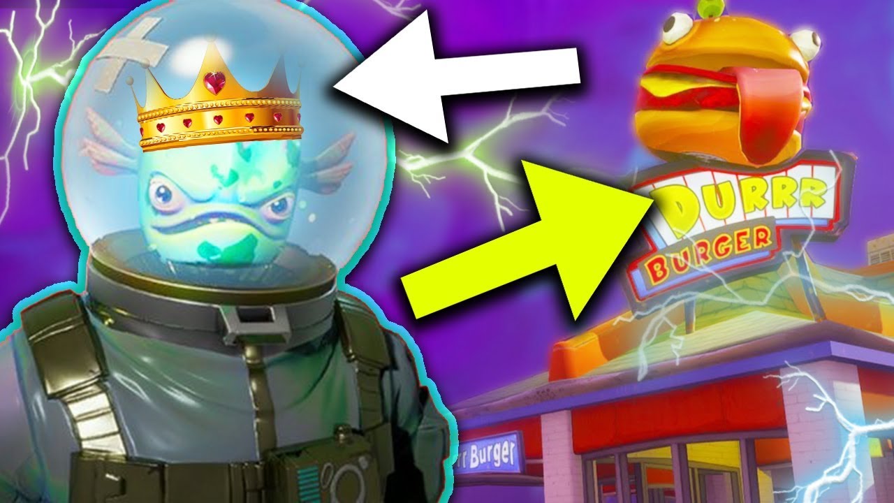 FORTNITE: CREIAMO IL PANICO CON IL LEVIATANO!! IL RE DI HAMBURGER TOWN!!
