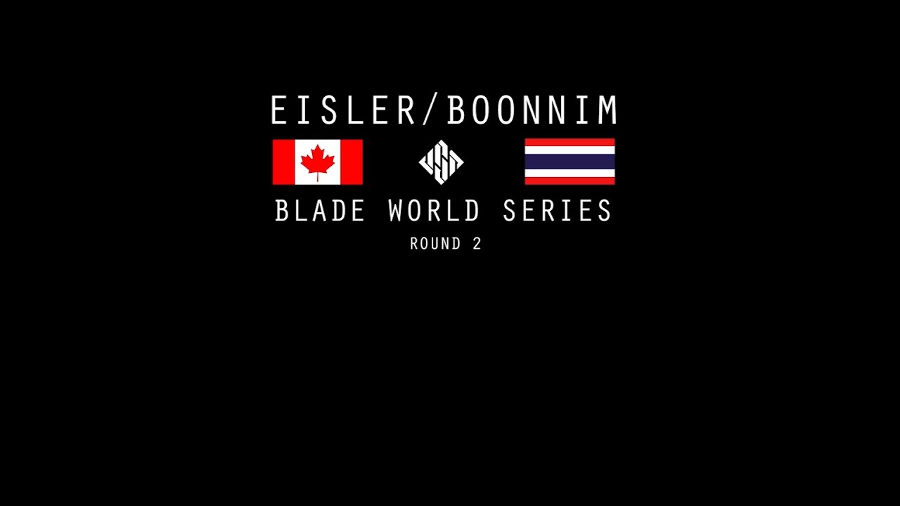 BLADE world series - Round 2: EISLER 🇨🇦 vs. BOONNIM 🇹🇭 | USD Skates