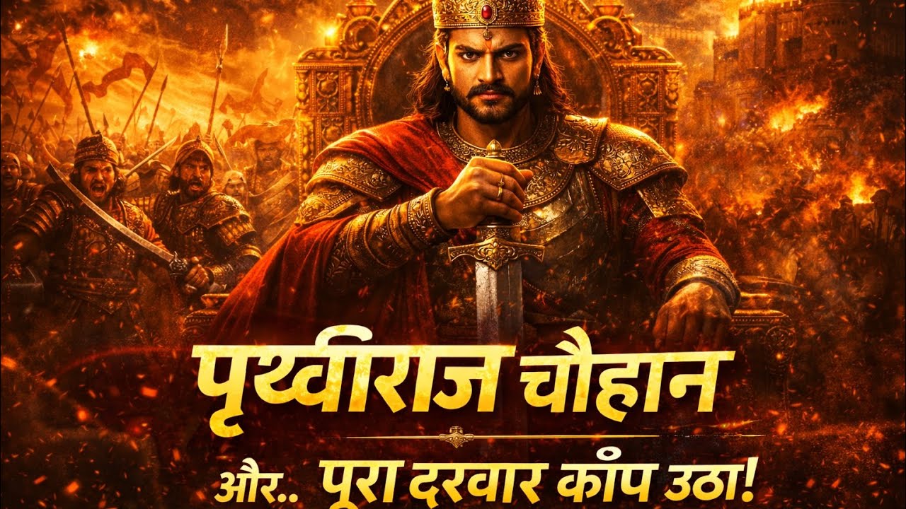 बालक था उम्र में… शेर था जिगर में | पृथ्वीराज चौहान  part-1