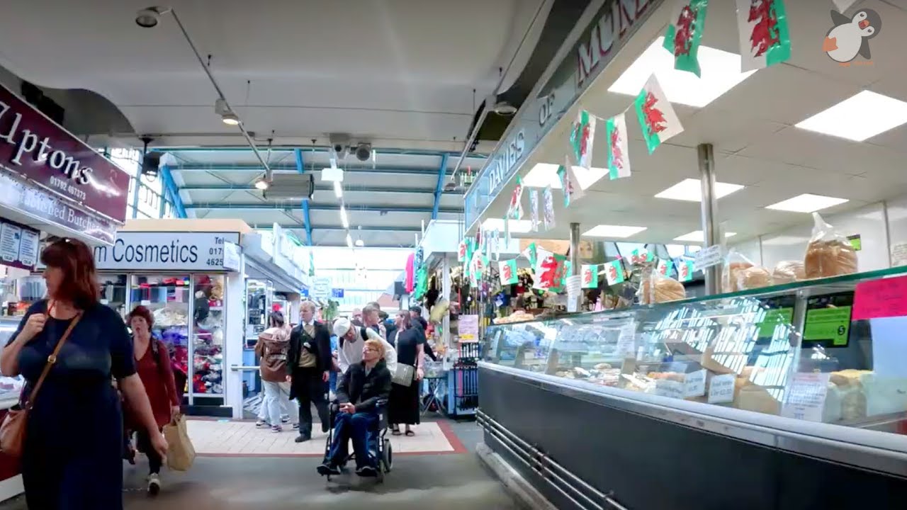 SWANSEA City Centre Walking Tour