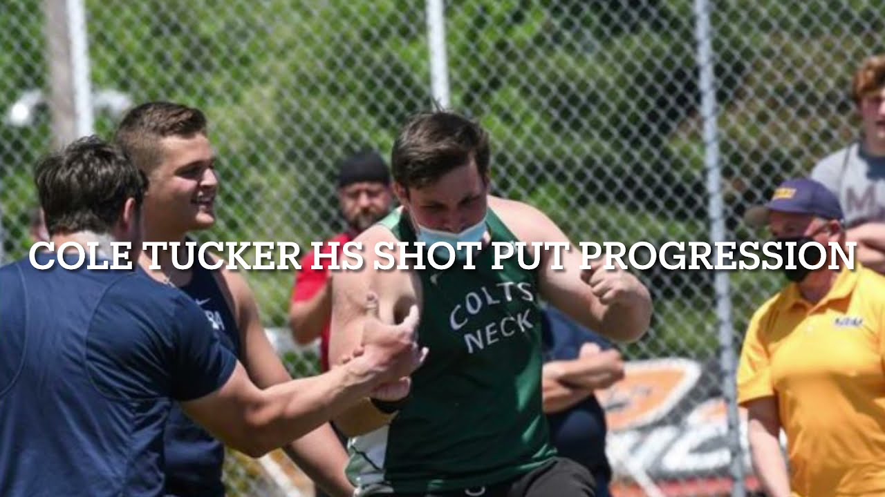 Cole Tucker - Elite high school shot put progression - 27ft to 65+!