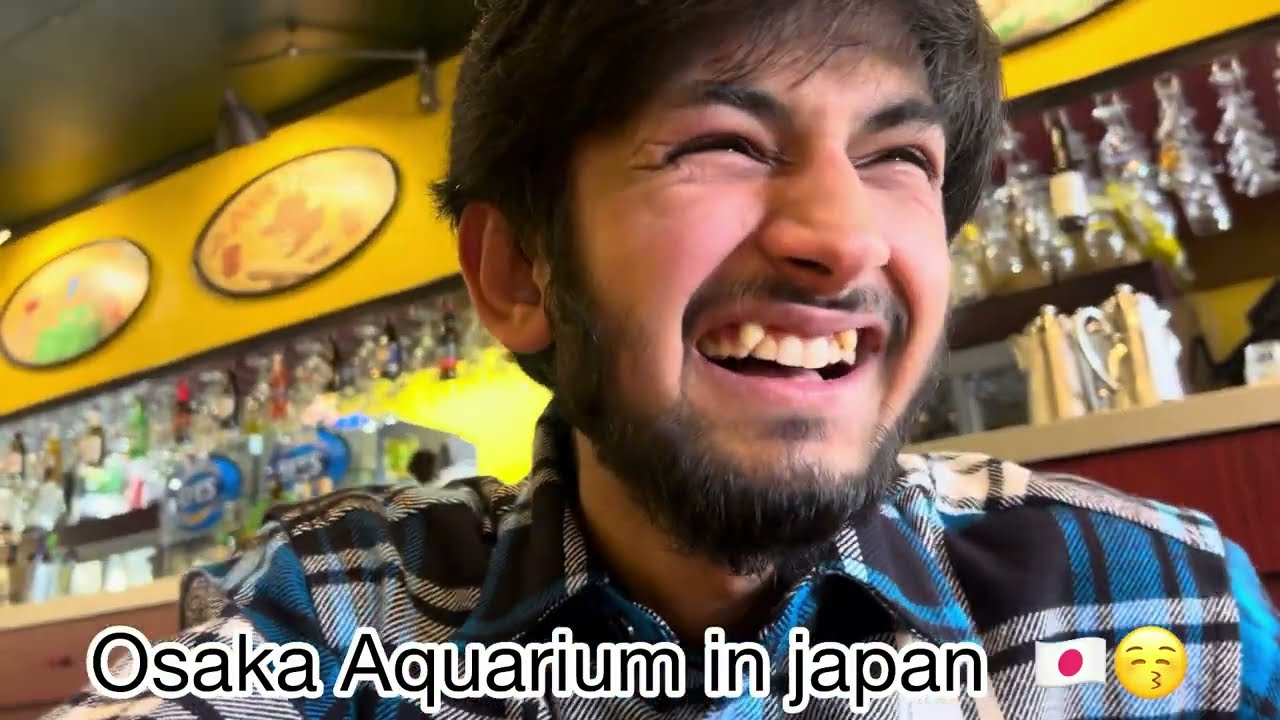 Osaka Aquarium in japan 🇯🇵 school trip 😊