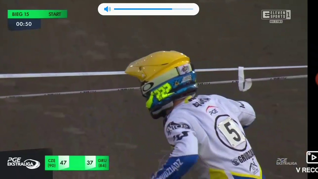 Żużel Włókniarz Częstochowa vs GKM Grudziądz bieg 15