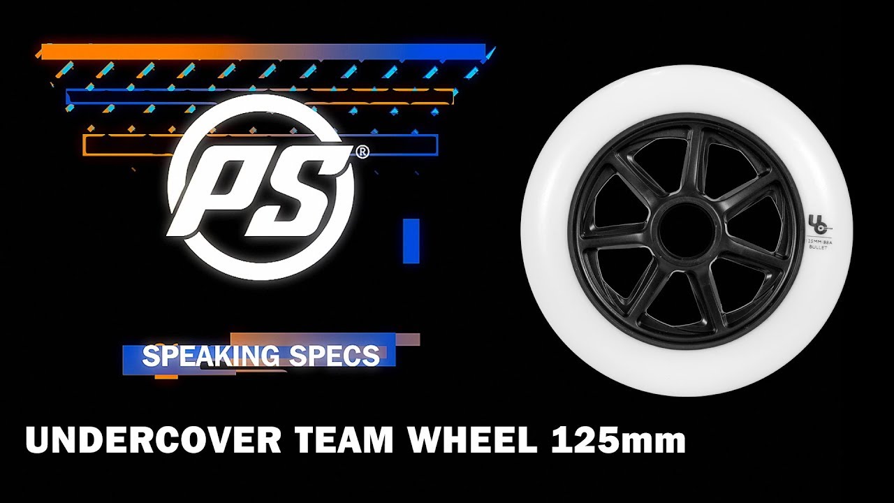 Undercover Wheels - 125mm team wheels - Speaking Specs