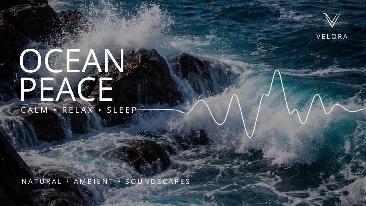 Dreamy Ocean Waves & Ambient Music | Peaceful Seaside Relaxation 🌊
