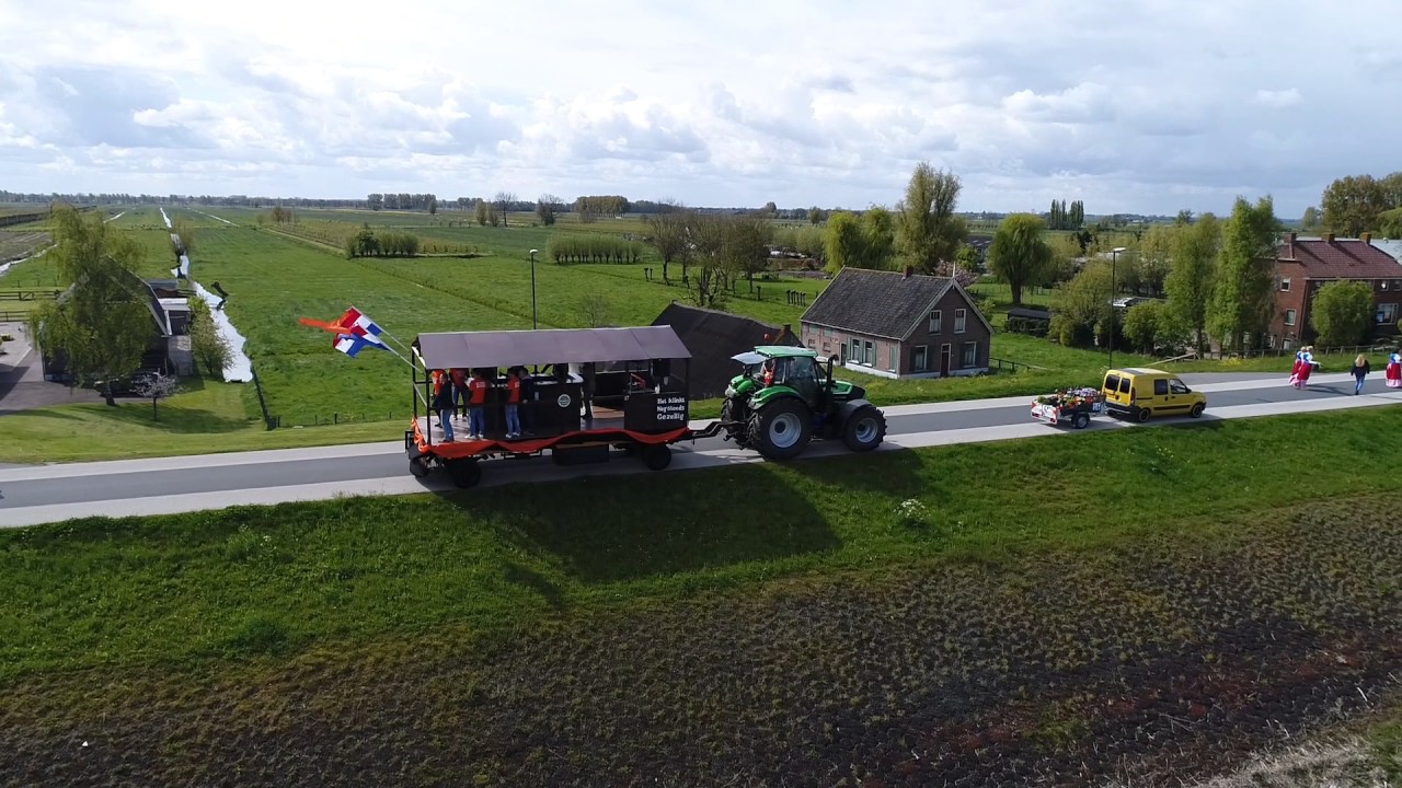 Koningsdag 2017 Optocht Nieuwpoort-Langerak