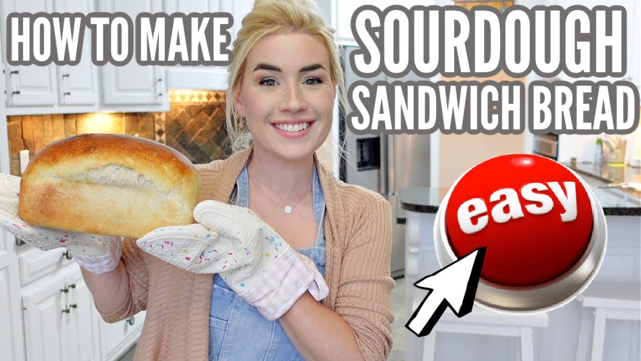 🍞КАК ПРИГОТОВИТЬ ЛУЧШИЙ ХЛЕБ ДЛЯ СЭНДВИЧЕЙ НА ЗАКВАСКЕ | ПРОСТОЕ ПОШАГОВОЕ РУКОВОДСТВО ДЛЯ НАЧИНА...