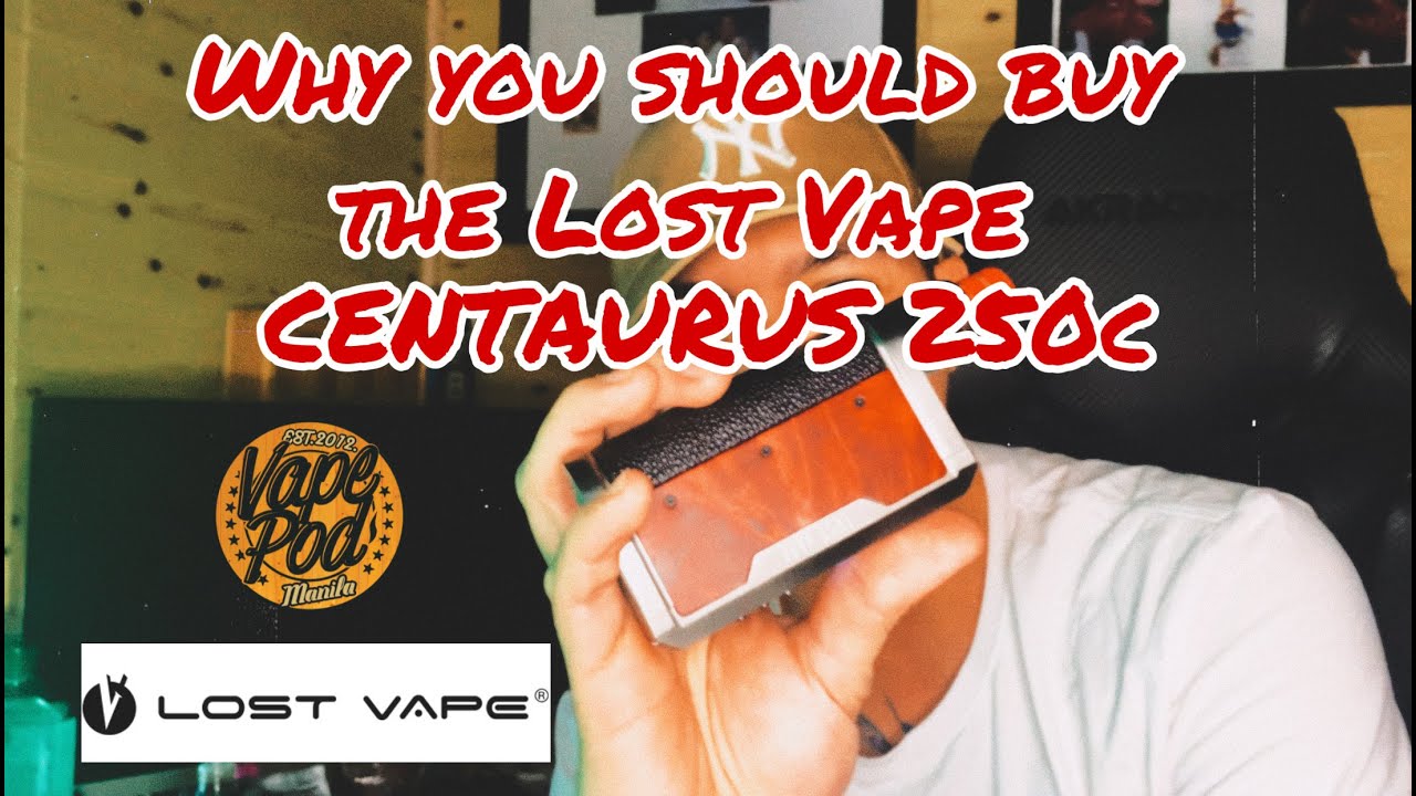 Lost Vape Centaurus DNA 250c Review and Unboxing