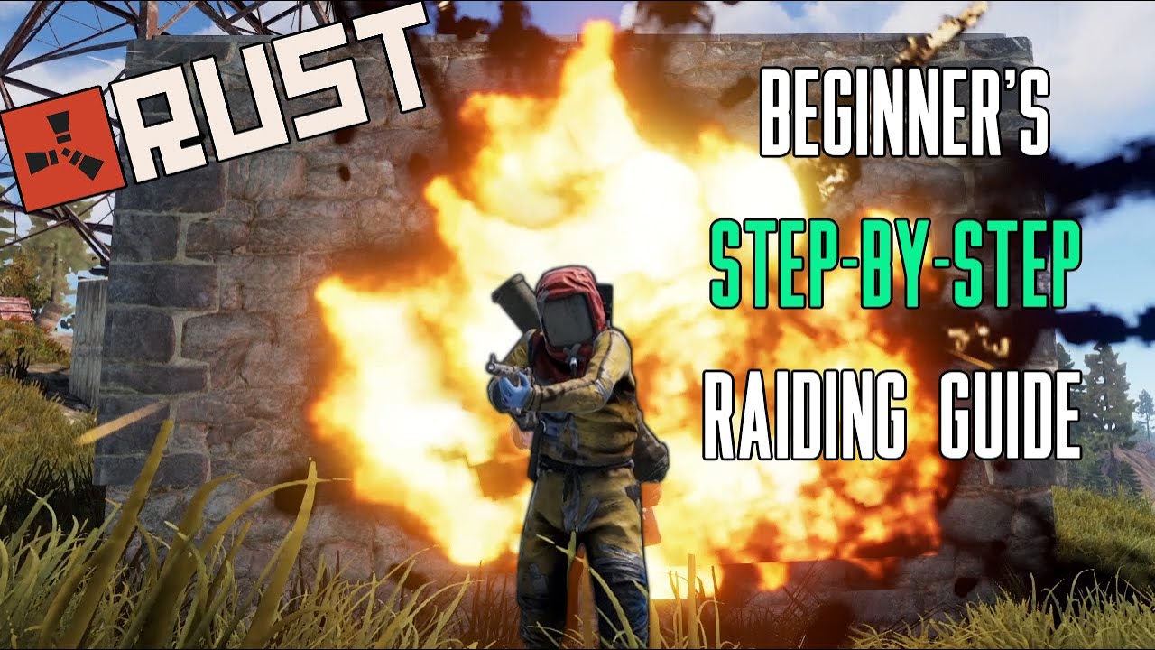 A Beginner's Step-By-Step Guide to Raiding! | Rust Beginner Guide 2021