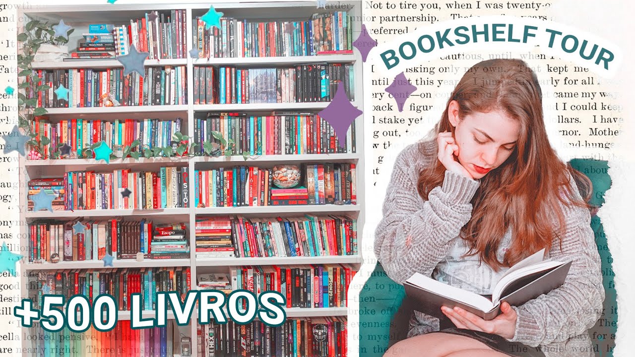 Bookshelf Tour 2022 📚 Todos os Livros da Estante ✨