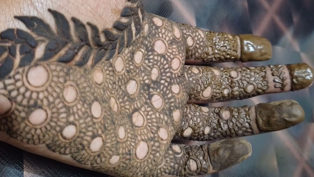 #Mehndidesign#Video#Vlog#simple and beautiful mehndi design...😍🥀