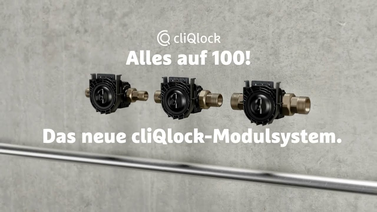 cliQlock: Das werkzeuglose Modulsystem von Gr&uuml;nbeck