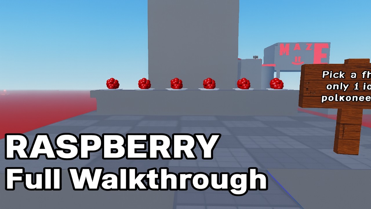Roblox - raspberry - [Full Walkthrough]