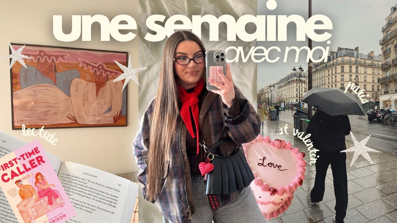 UNE SEMAINE DANS MA VIE ♥️ (vlog, lille/paris, haul, spa, déco & lecture)