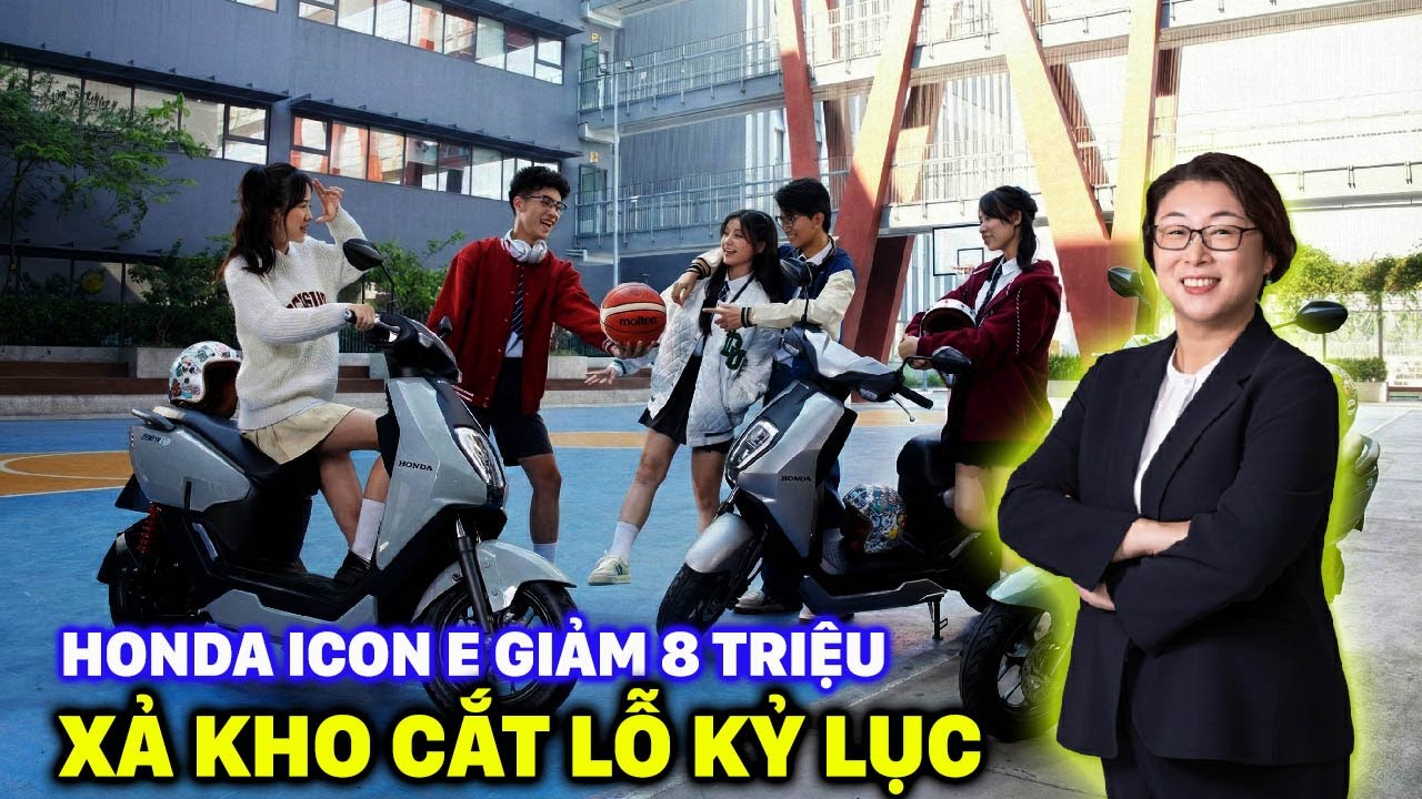 HONDA ICON E GIẢM SỐC 8 TRIỆU: ĐẠI CHIẾN XE ĐIỆN 2025