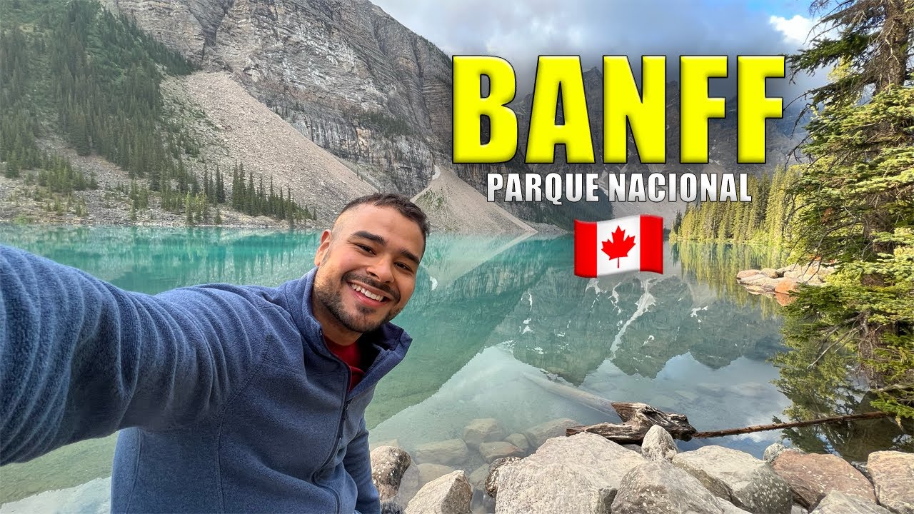 Banff Alberta Canada 🇨🇦: EL MEJOR VIAJE. cómo es?  cómo llegar? LOS LAGOS, montañas rocosas 🏔 y más!