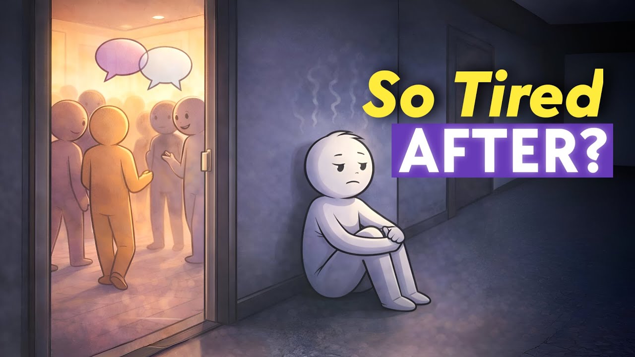 Why You Feel Drained After Socializing (Psychology Explains)