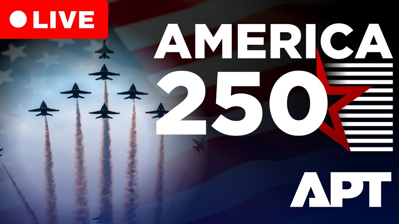 LIVE | Military Flyovers Mark America's 250th Anniversary in Washington | APT