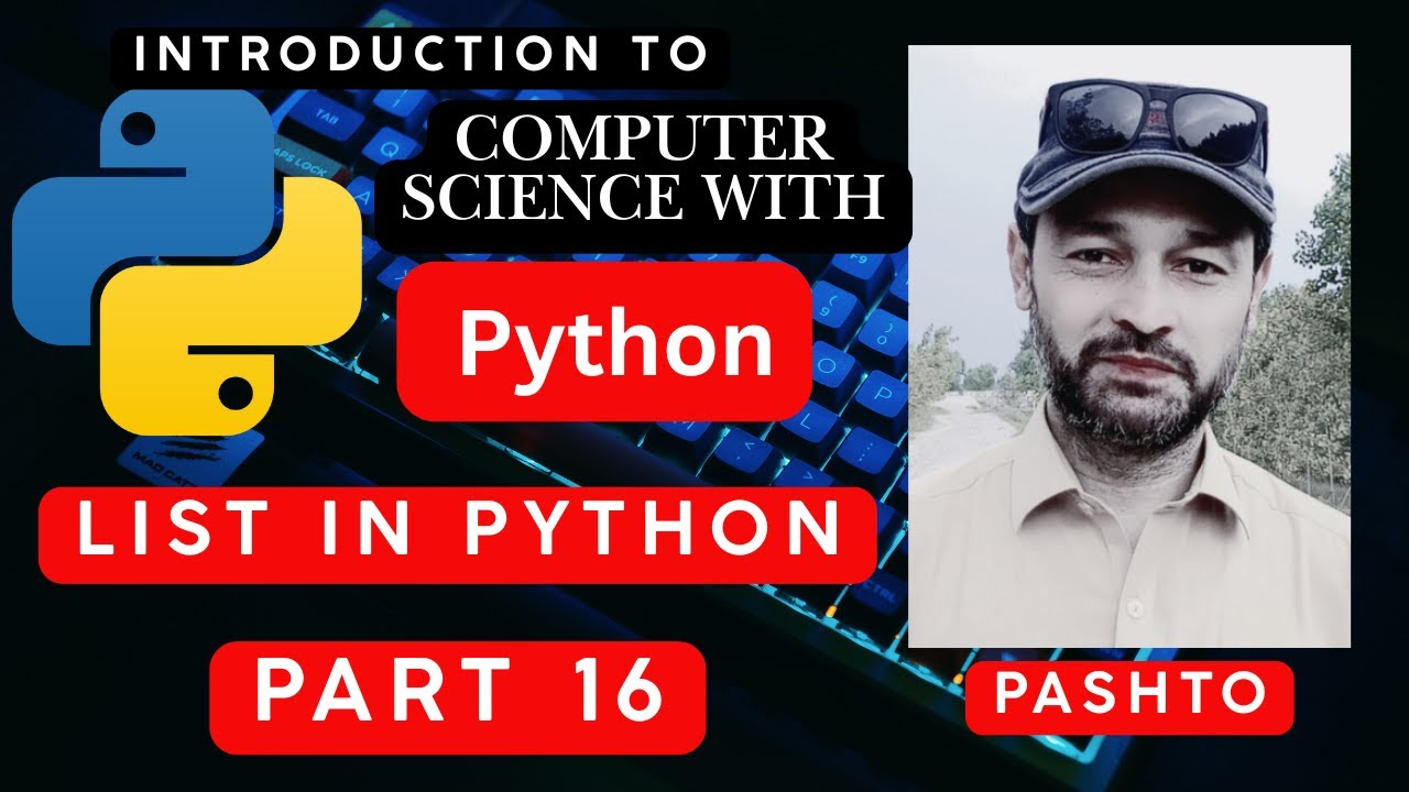 Python course in Pashto | Introduction to computer Science with python