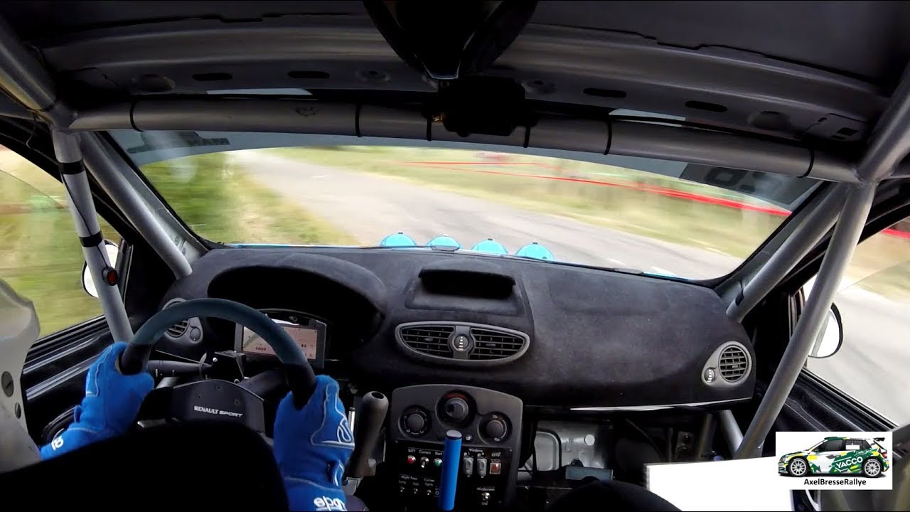 Rallye du Suran 2018 - ES12 - Caméra Embarquée - Clio R3 - Michaud-Maillet/Chaffaud