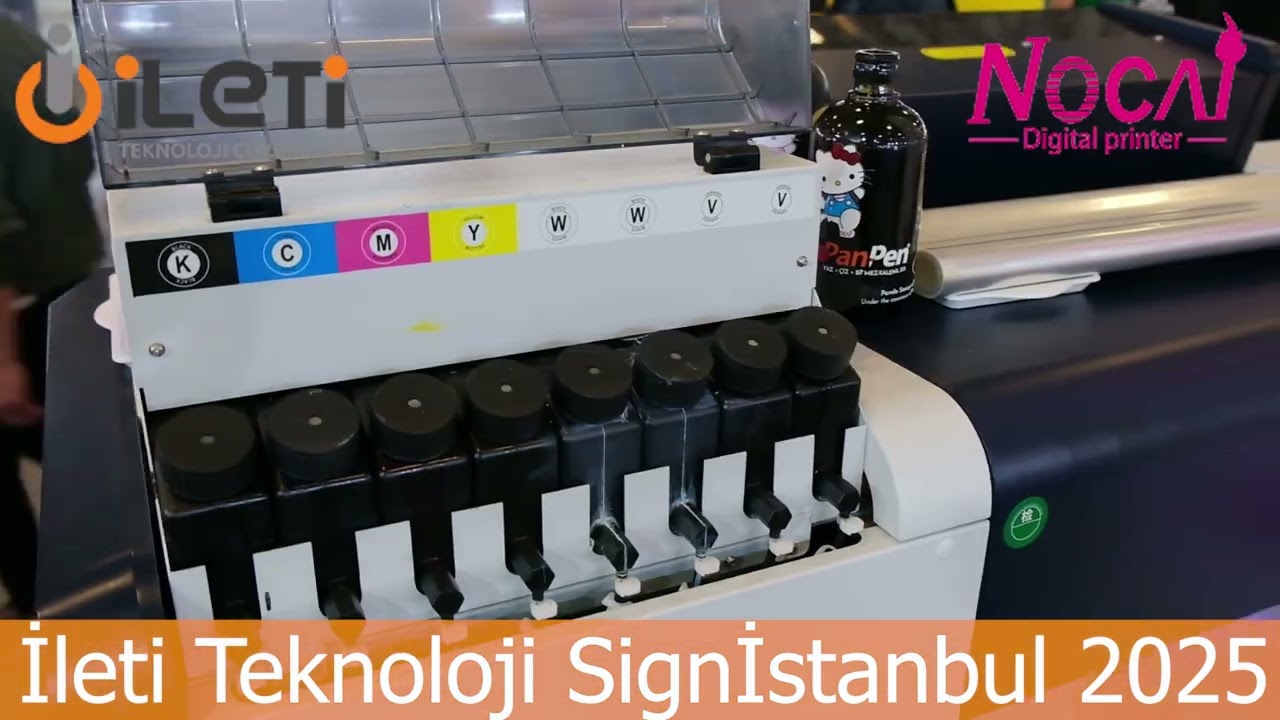 İleti Teknoloji SIGN İstanbul Fuarı 2025 -UV Baskı Makinası - DTF Baskı Makinası