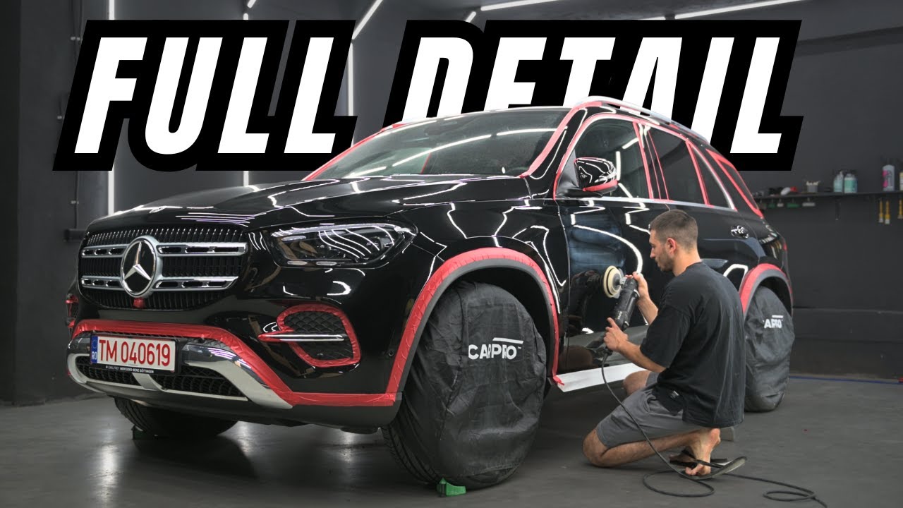 Mercedes Benz GLE Full Detailing - Car Detailing ASMR