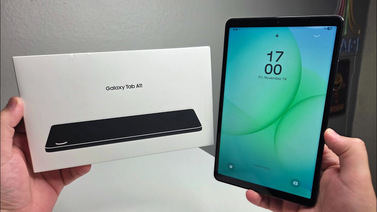 Распаковка Samsung Galaxy Tab A11 и первые впечатления!