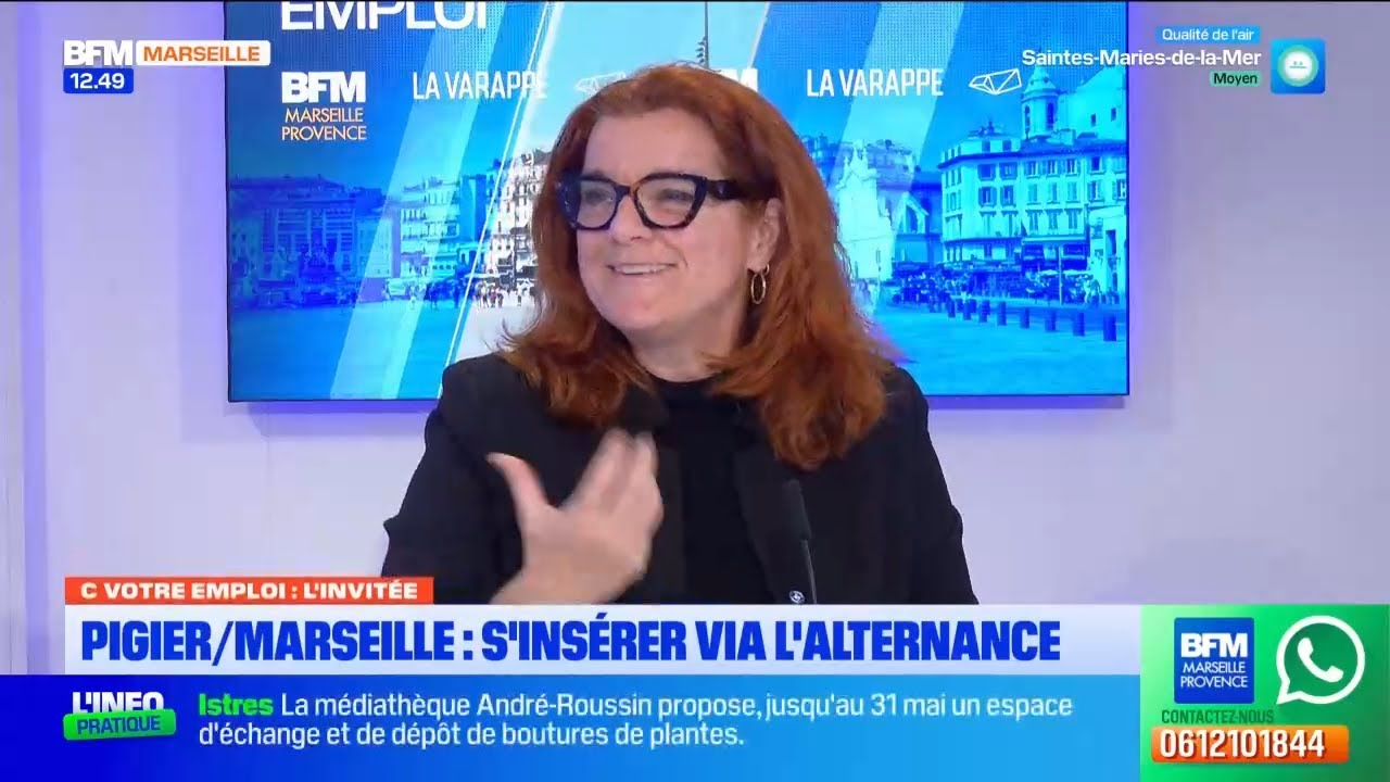 C VOTRE EMPLOI BFM Marseille X LA VARAPPE - Émission du 23 avril 2024