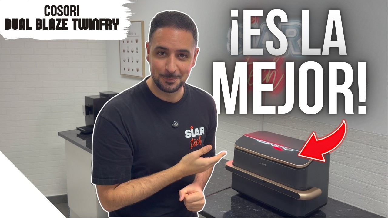 🥩🫑 COSORI DUALBLAZE TWIN FRY 10L: &iexcl;Una de mis AIRFRYERS FAVORITAS DE 2026! | Opiniones/review