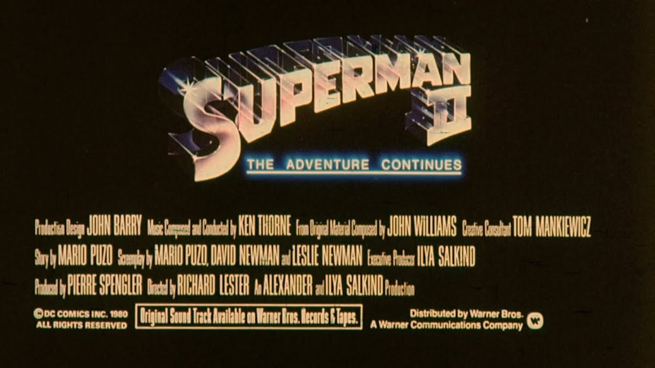 Trailer: Superman II 1980 35mm Theatrical Trailer