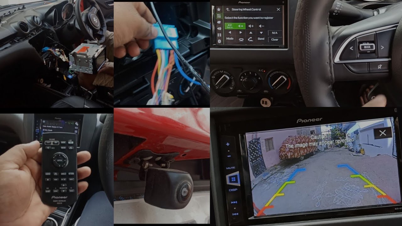 Swift Audio System and camera install with original factory wiring #APES #upgrade #swift #car