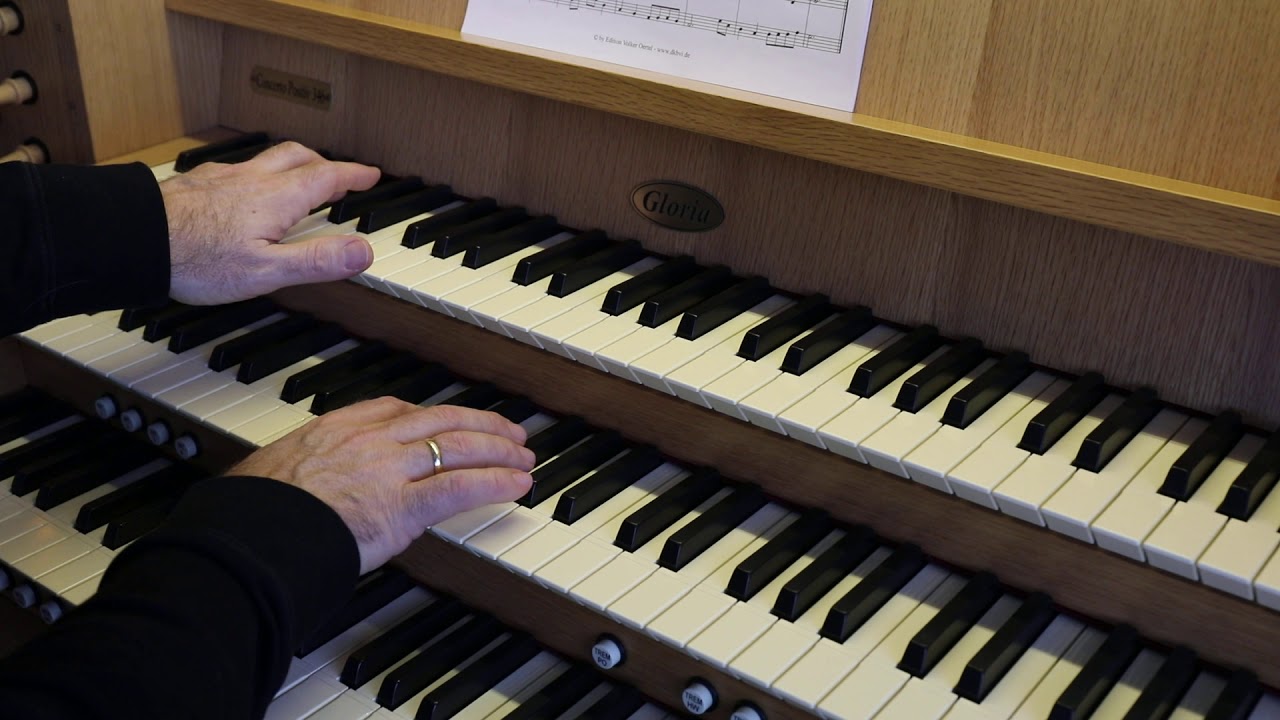 Volker Oertel: Vorspiel zu GL 837 (Bistum Augsburg)  Ein Haus steht wohl gegründet (Orgelmusik)