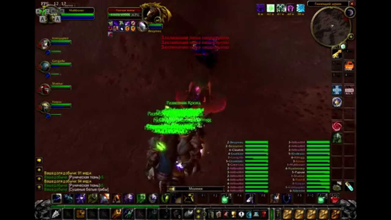 Vanilla multiboxing | Tainted Scar farm | valkyrie-wow.org