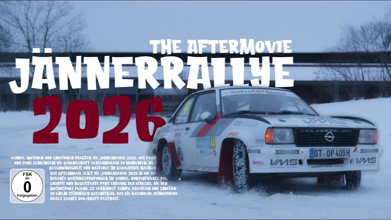 Jännerrallye 2026 I Speed, Ice & Emotion [Cinematic Aftermovie]