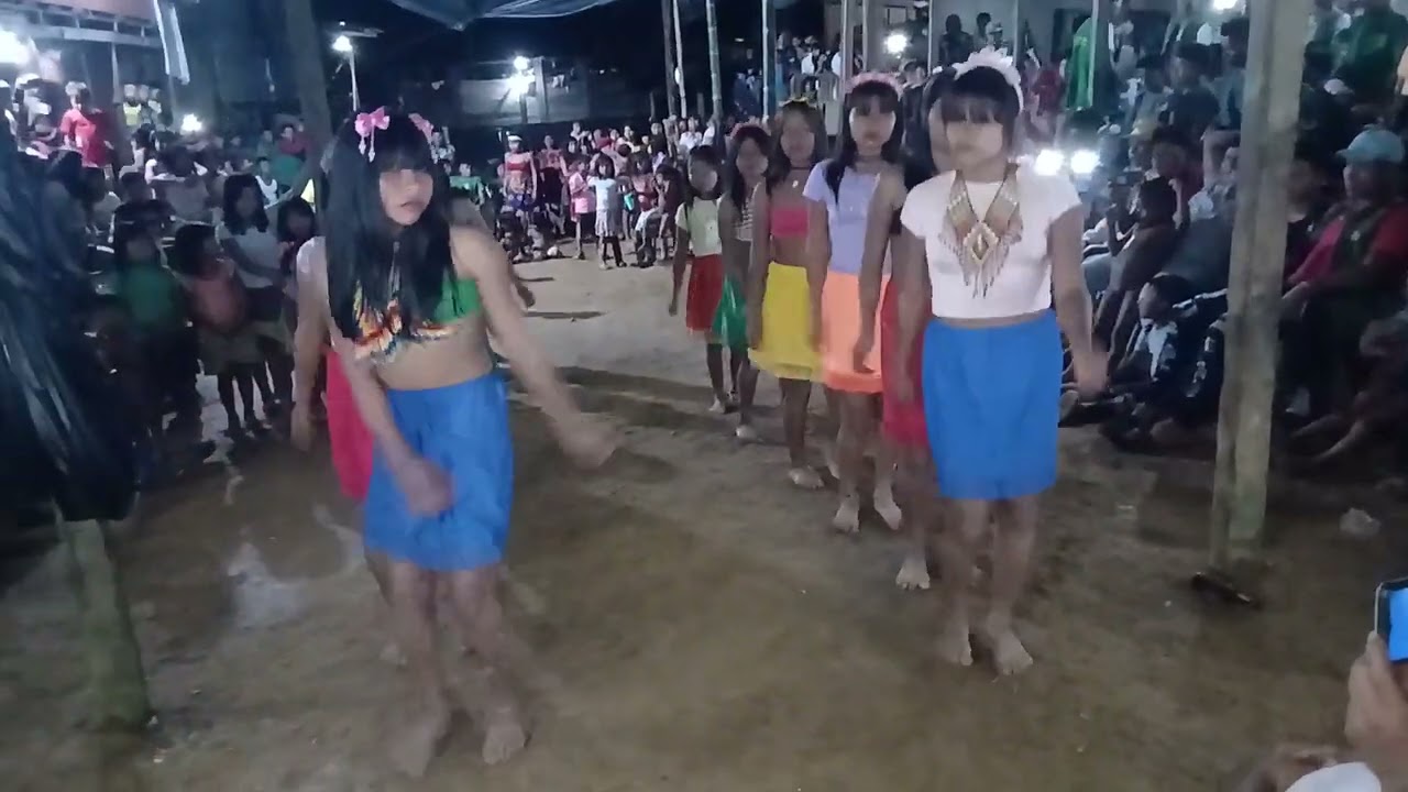 Danza en la comunidad puesto indio el dia 21/06/2025 despues de terminar la asamblea