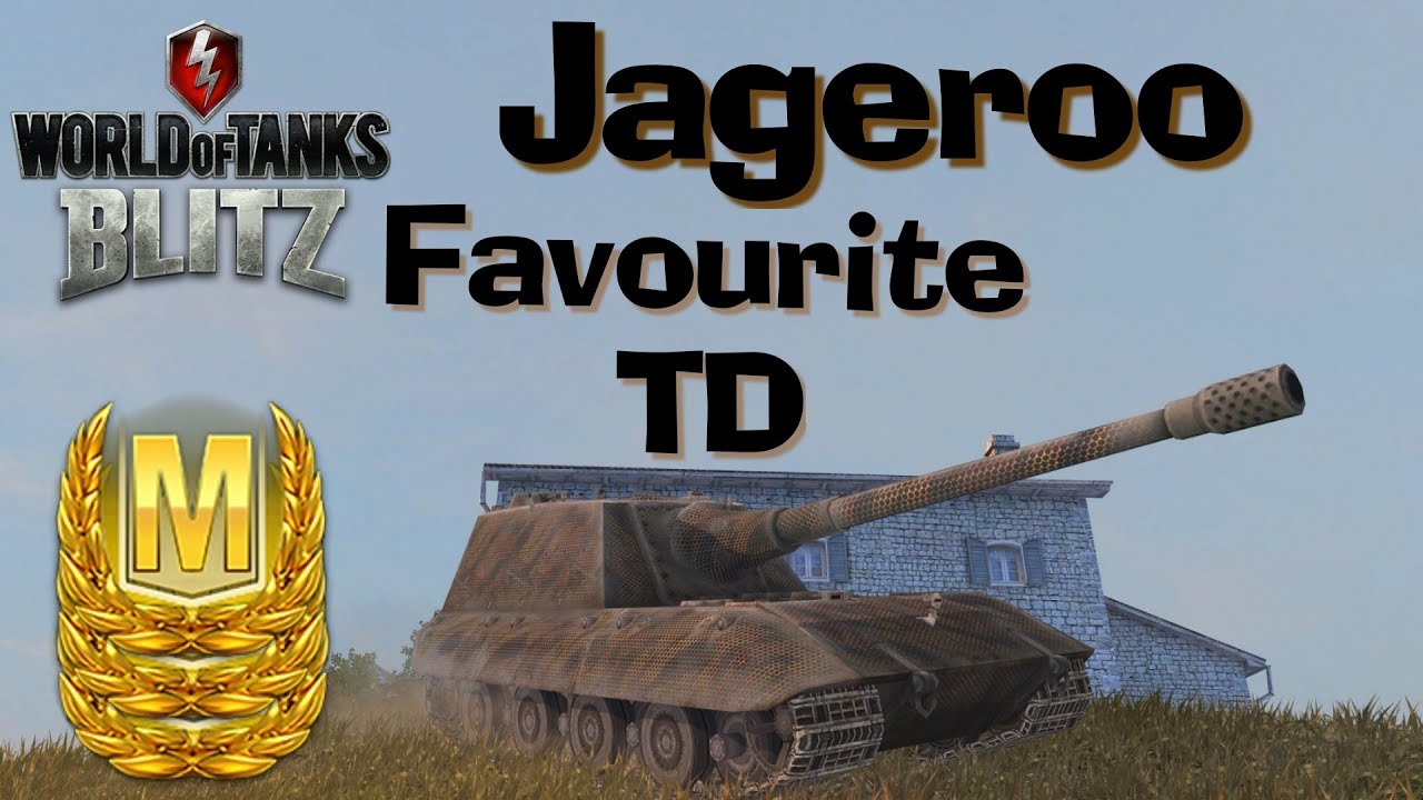 WOT Blitz Jageroo Favourite TD in Tier 10