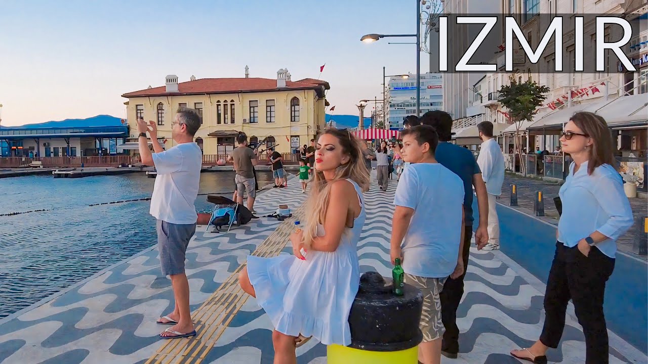 From Sunset to Nightlife: A Walk Through İzmir's Seaside and Alsancak 🇹🇷