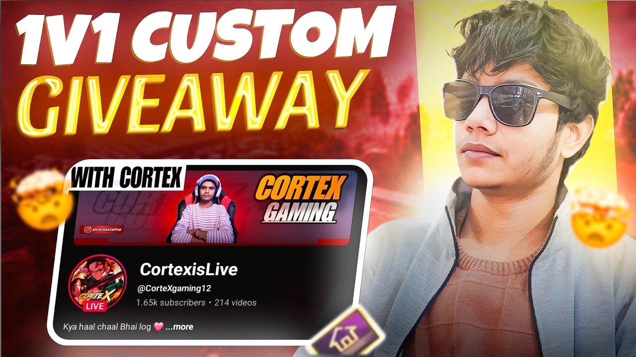 1V1 TDM WITH SUBSCRIBER🔥🥶CORTEX IS LIVE | BGMI LIVE #shortslive #bgmi  #jonathan #livestream