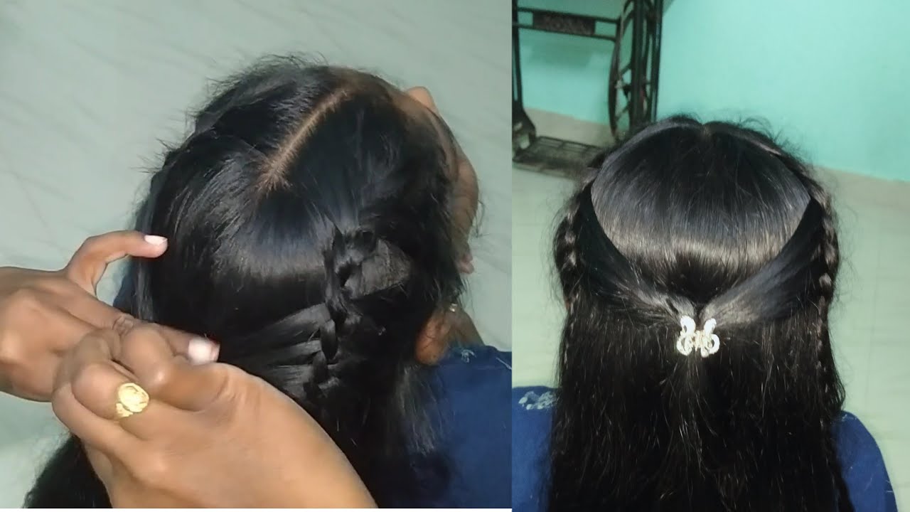 New quick and easy open hairstyle for parties, wedding.. twentieth hair style in my tutorials,,.