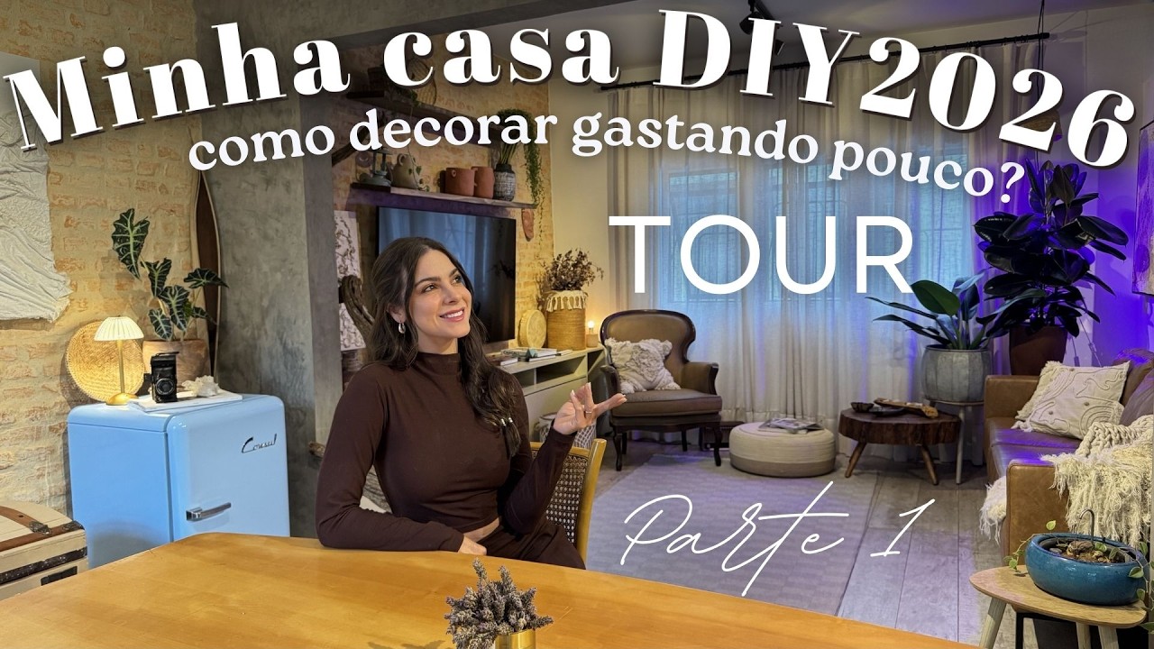 TOUR pela minha CASA! 