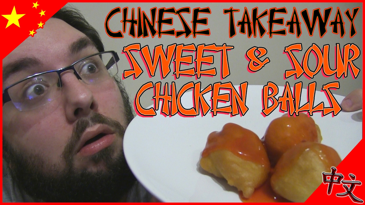 Chinese Takeaway! Sweet & Sour Chicken Balls Review