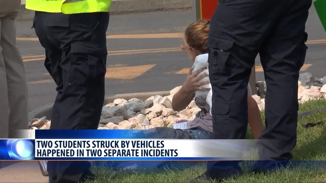Two students injured in separate traffic accidents in Billings