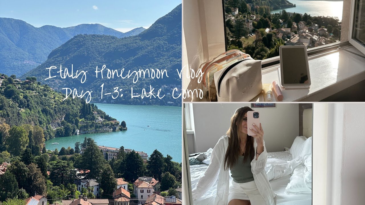 Italy Honeymoon Vlog! Day 1-3 | Lake Como